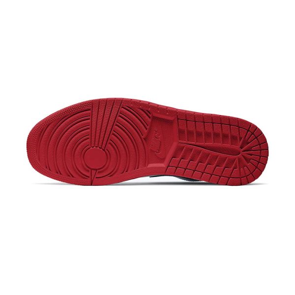 AIR JORDAN 1 LOW White University Red Black